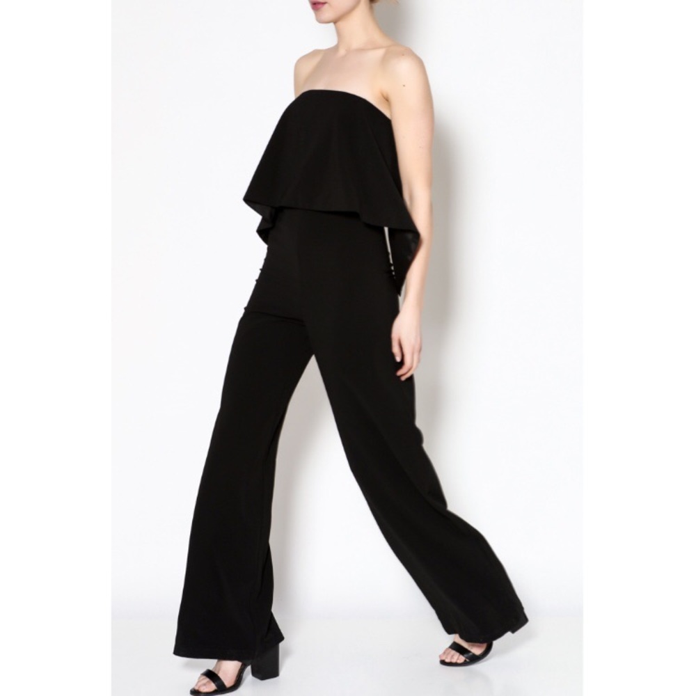 Do + Be Strapless Jumpsuit sz S